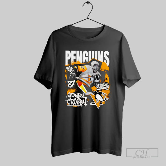 Sidney Crosby Pittsburgh Penguins Reel Graphic - clothing by TeeHivey.com