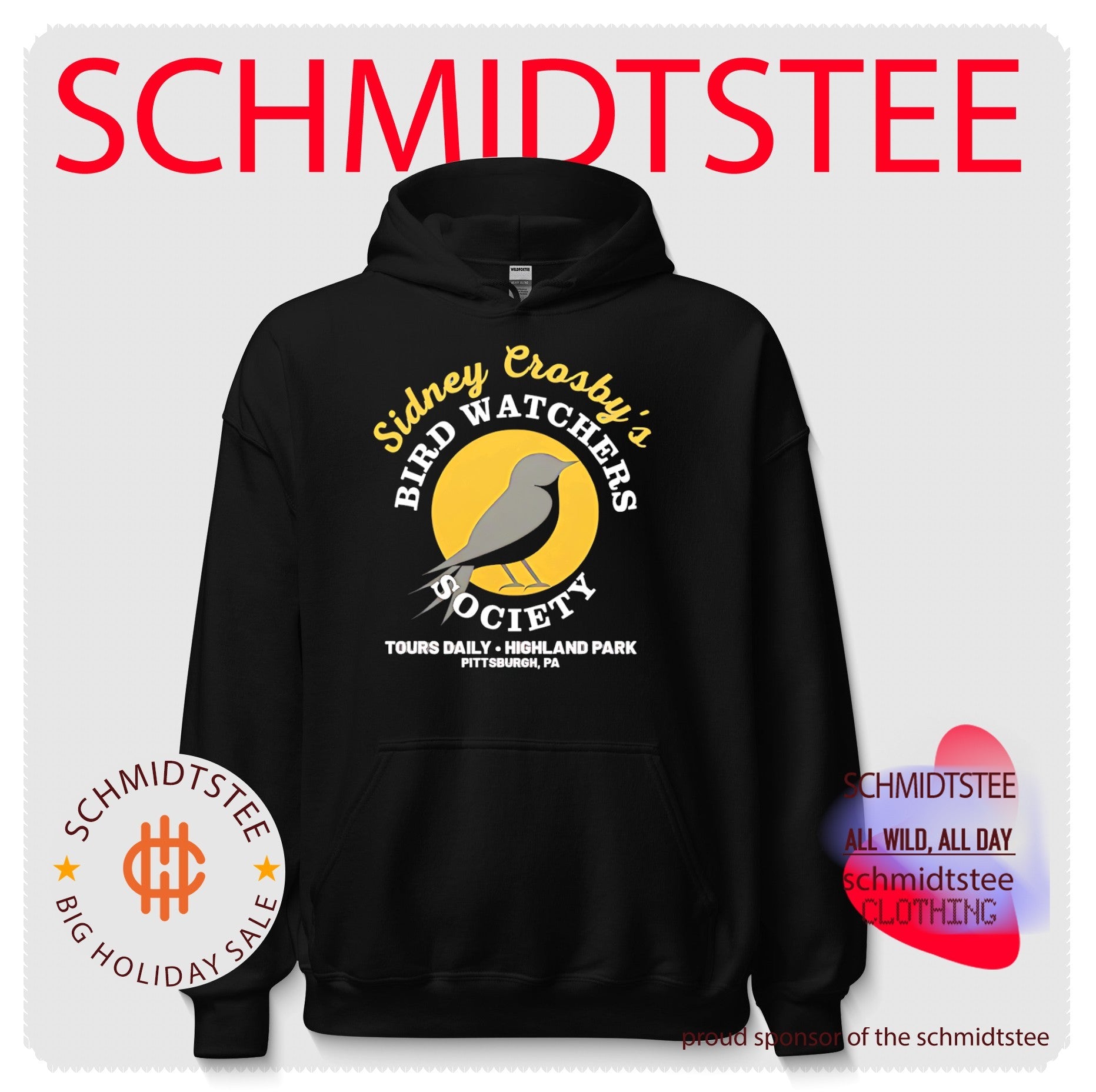 Sidney Crosby’s bird watchers society tours daily Highland Park shirt