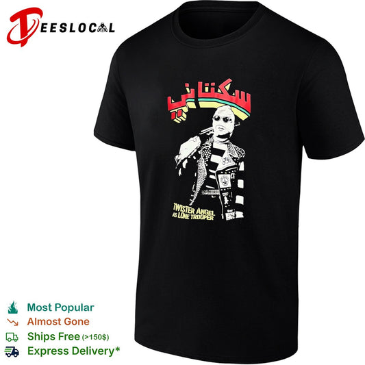 Siktani Twister Angel as Lone Trooper Icons of Filth Poison Girls Disrupt shirt