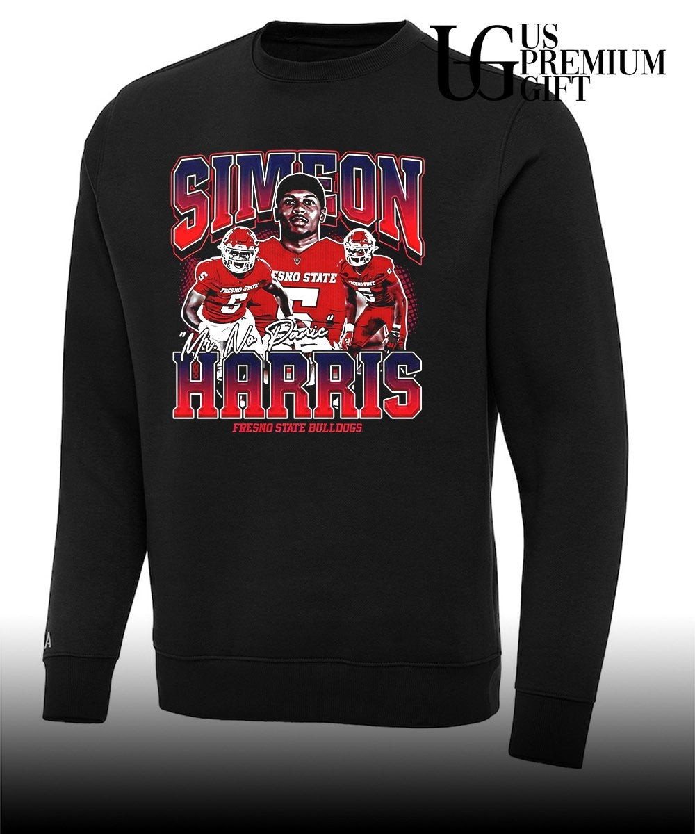 Simeon Harris Fresno State Bulldogs Mr No Panic shirt