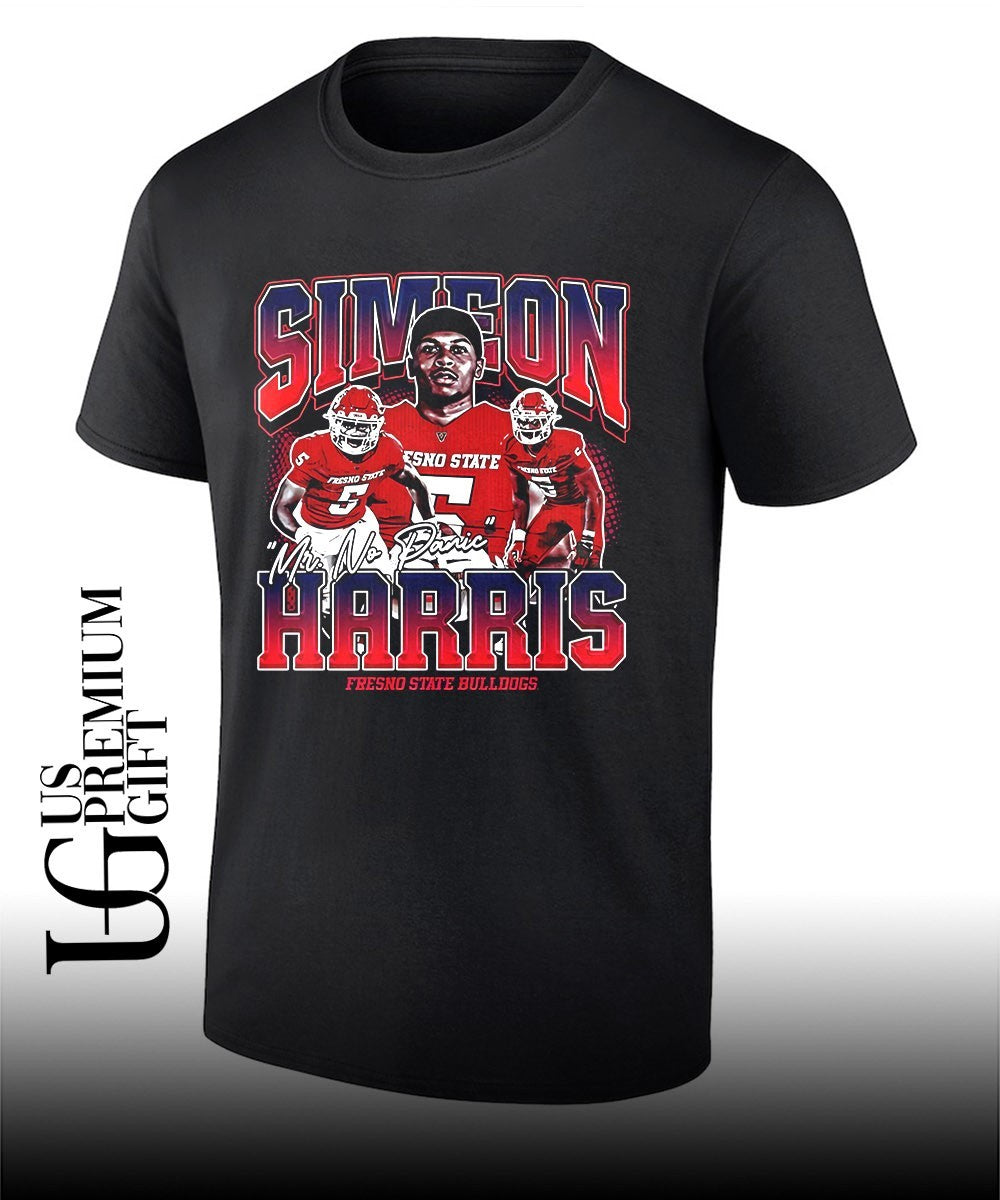 Simeon Harris Fresno State Bulldogs Mr No Panic shirt