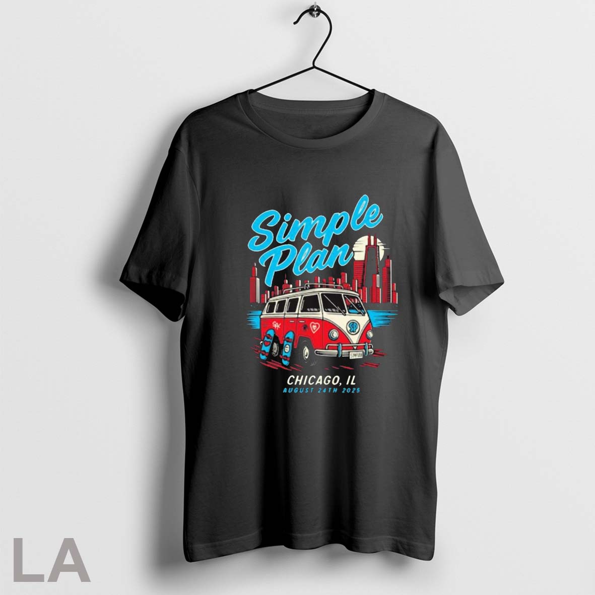 Simple Plan August 24th 2025 Chicago Il Tour Painting - clothing by TeeHivey.com