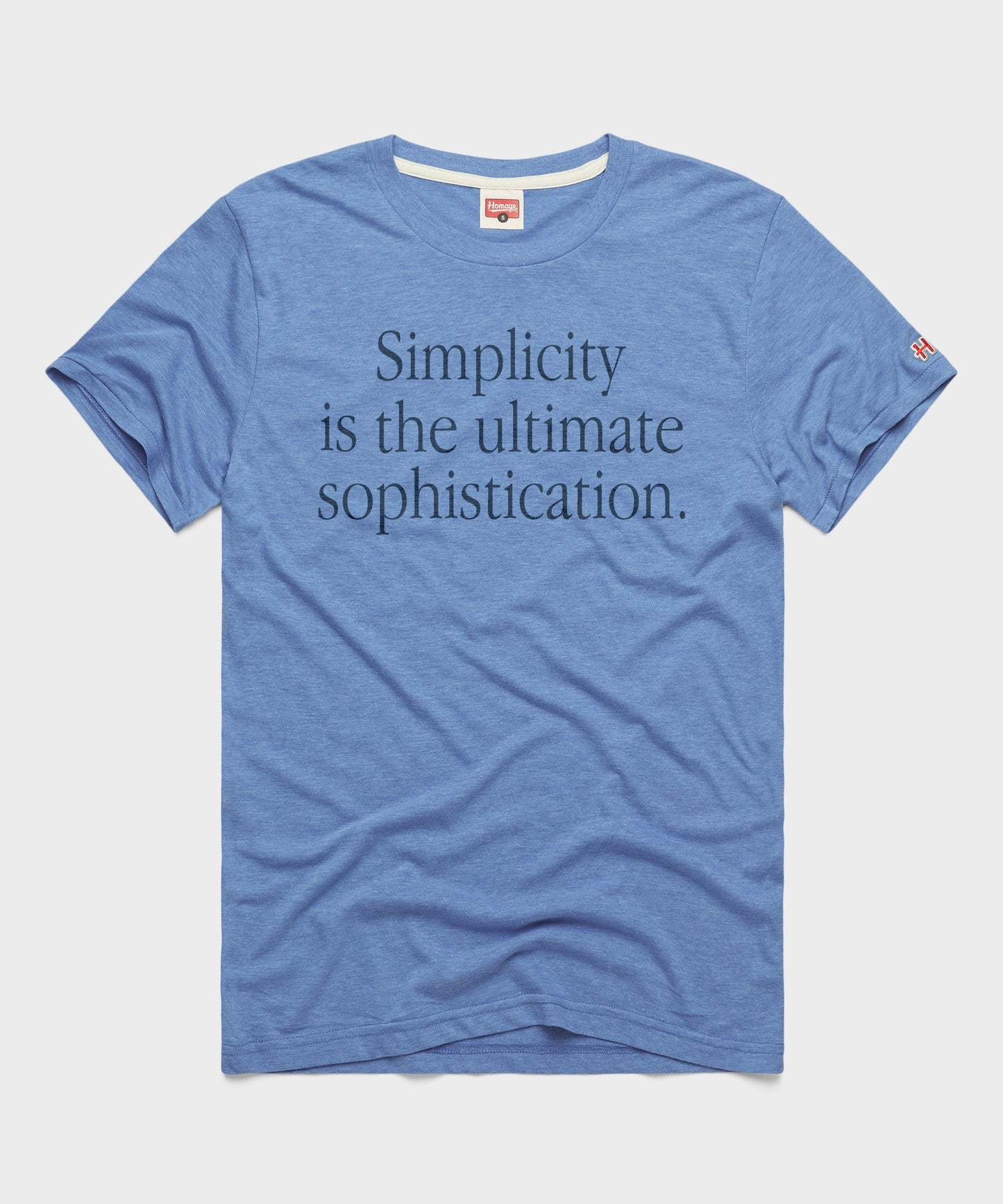Simplicity Is The Ultimate Sophistication