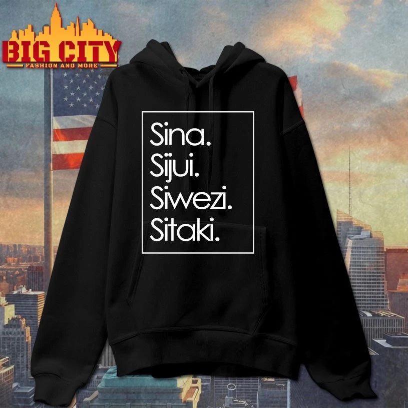 Sina Sijui Siwezi Sitaki T-shirt