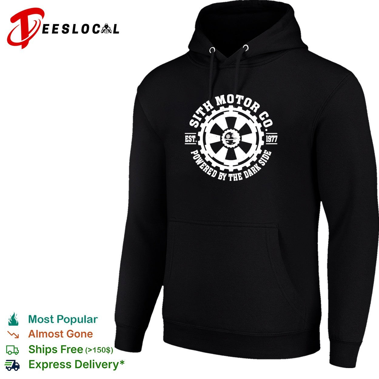 Sith Motor Co powered by the dark side 1977 shirt