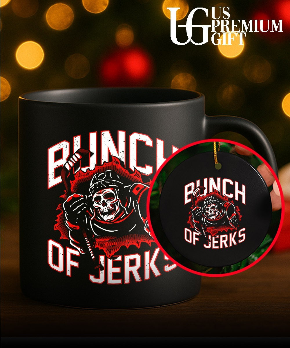 Skeleton Bunch Of Jerks Carolina Hurricanes hockey T-shirt
