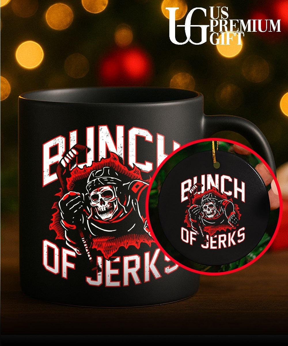 Skeleton Bunch of Jerks Carolina Hurricanes hockey shirt