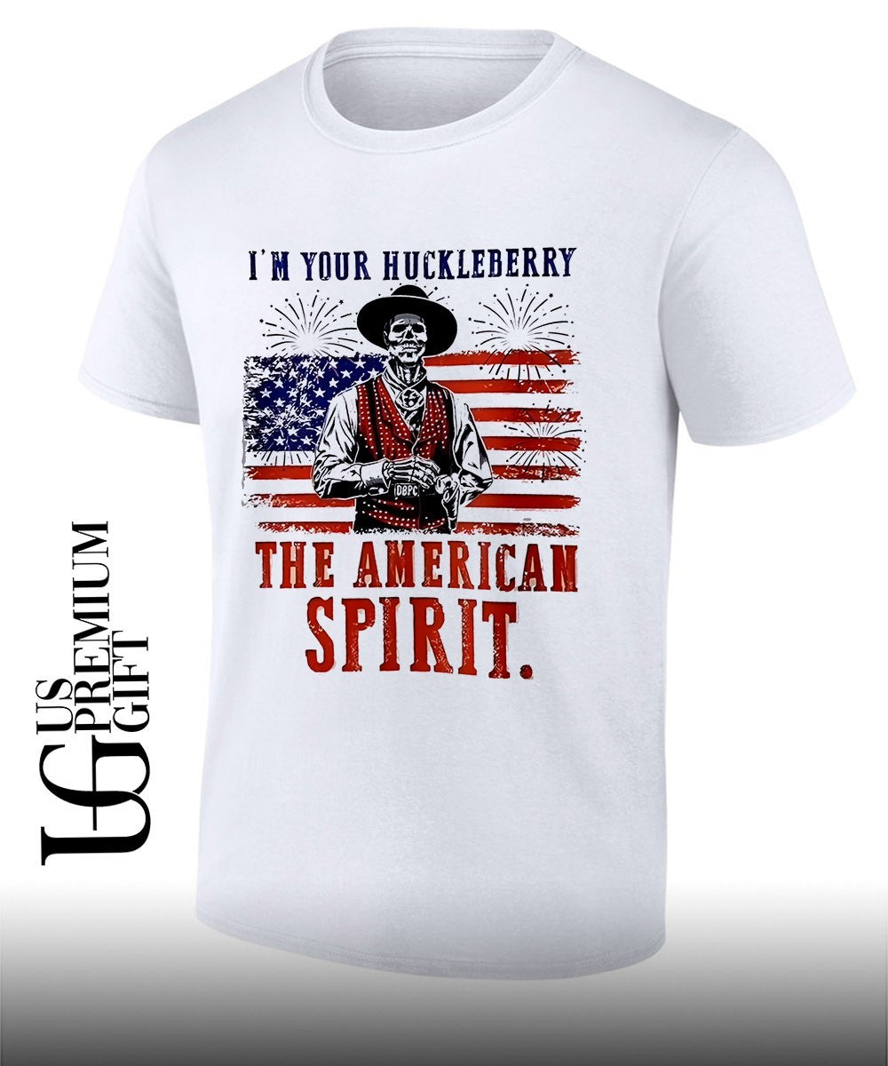 Skeleton Doc Holliday Tombstone I’m Your Huckleberry The American shirt