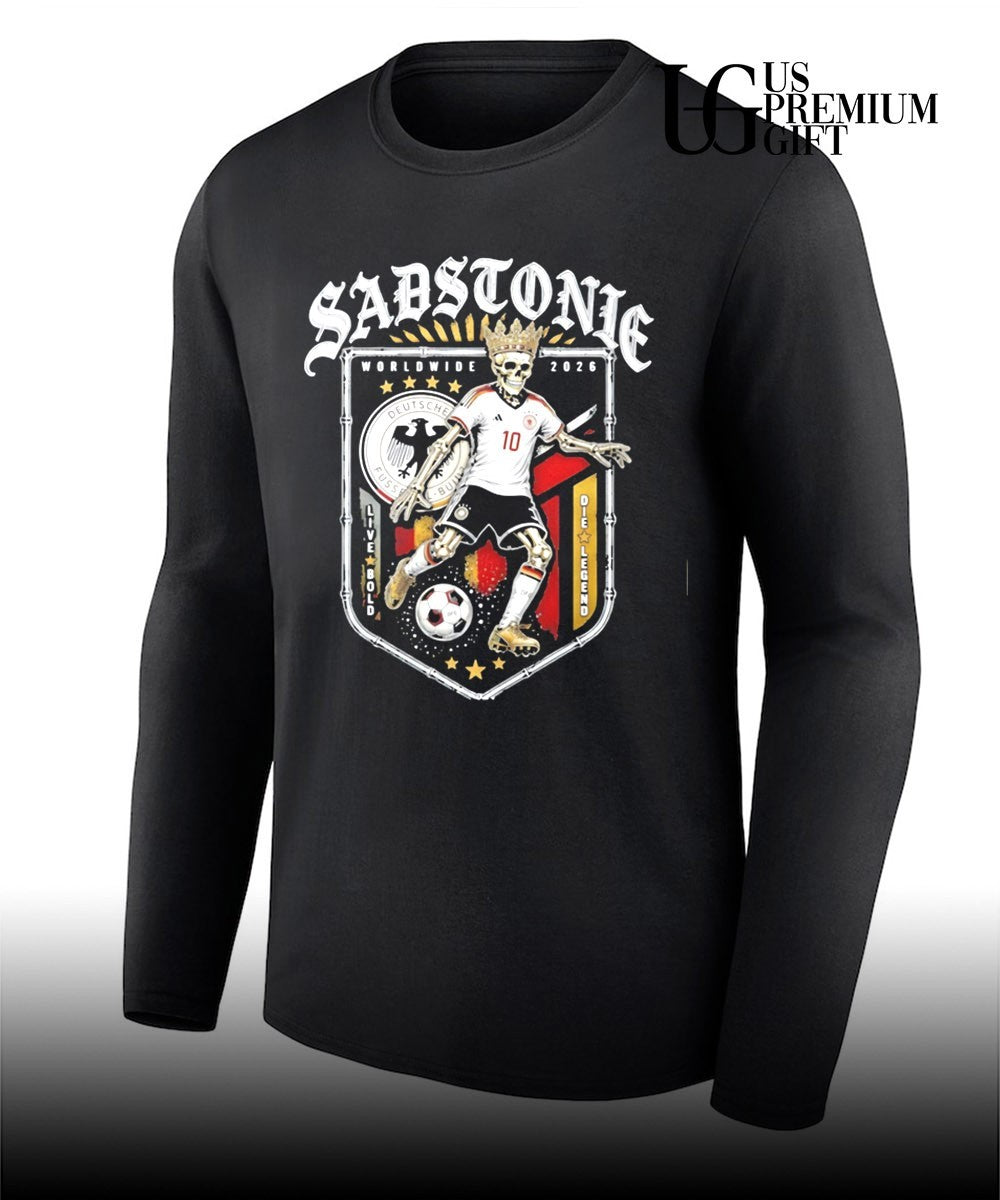 Skeleton Sadstonie 2026 Germany soccer legend shirt