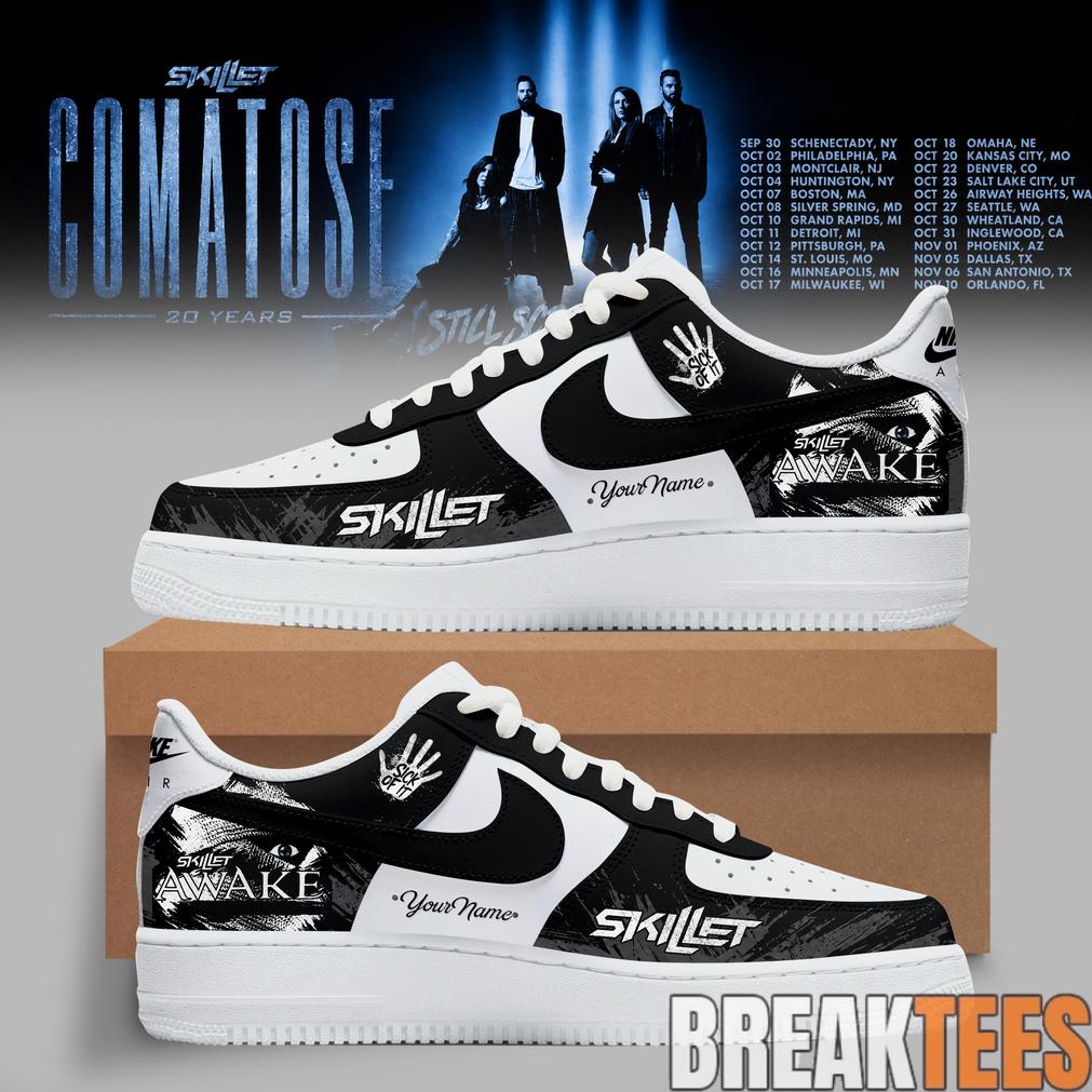 Skillet “Comatose 20 Years“ Special AF1 Shoes