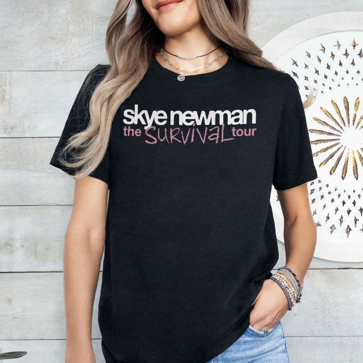 Skye Newman Survival Tour 2026 T Shirt