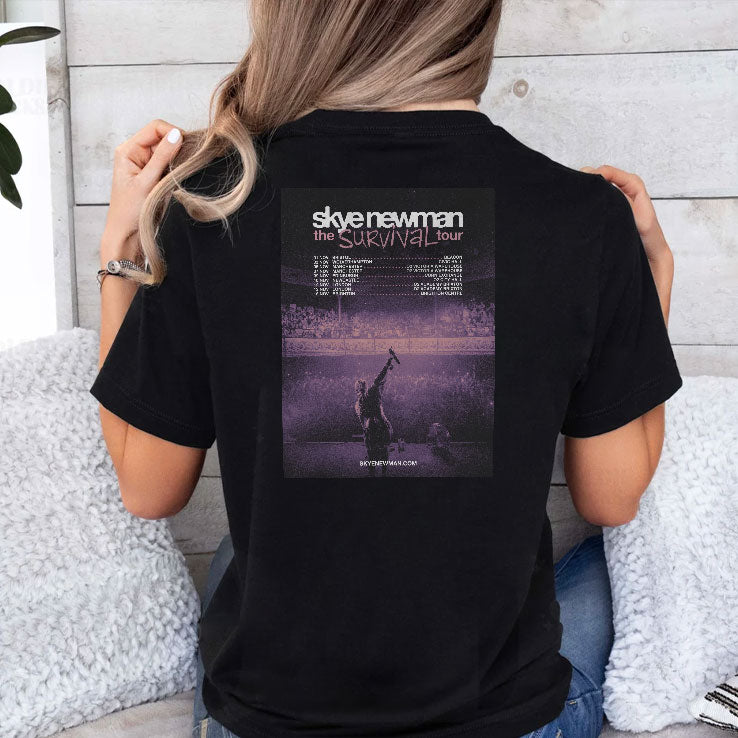 Skye Newman Survival Tour 2026 T Shirt