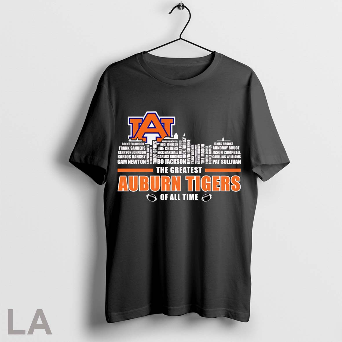 Skyline Name The Greatest Auburn Tigers Of All Time - clothing by TeeHivey.com