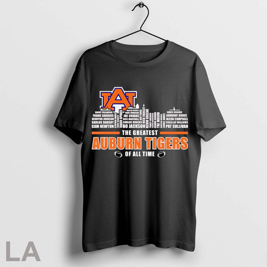 Skyline Name The Greatest Auburn Tigers Of All Time - clothing by TeeHivey.com