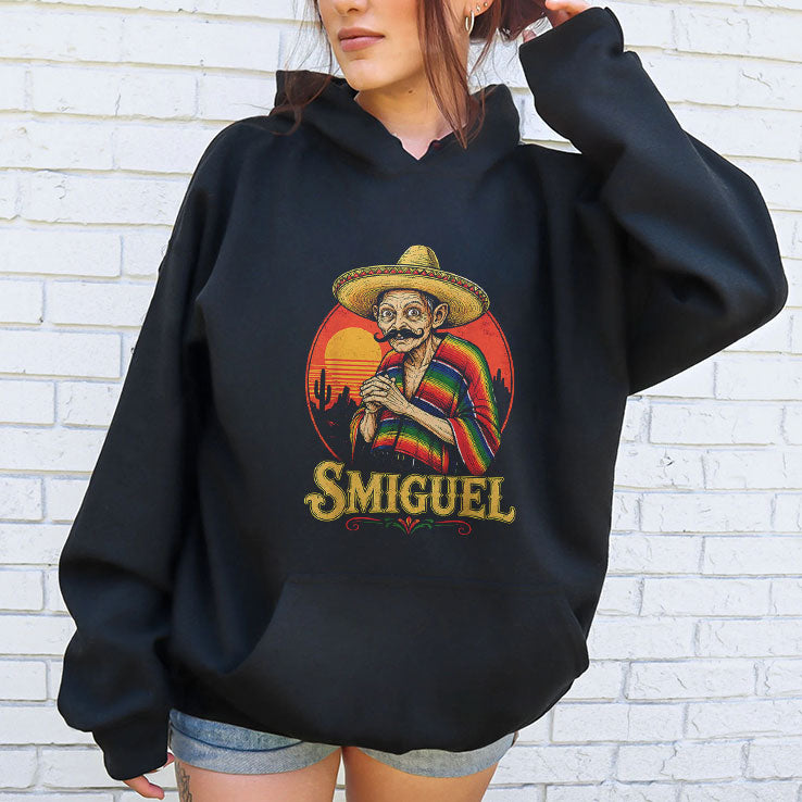 Smiguel Mexican Sombrero Mexican Culture Mashup T Shirt