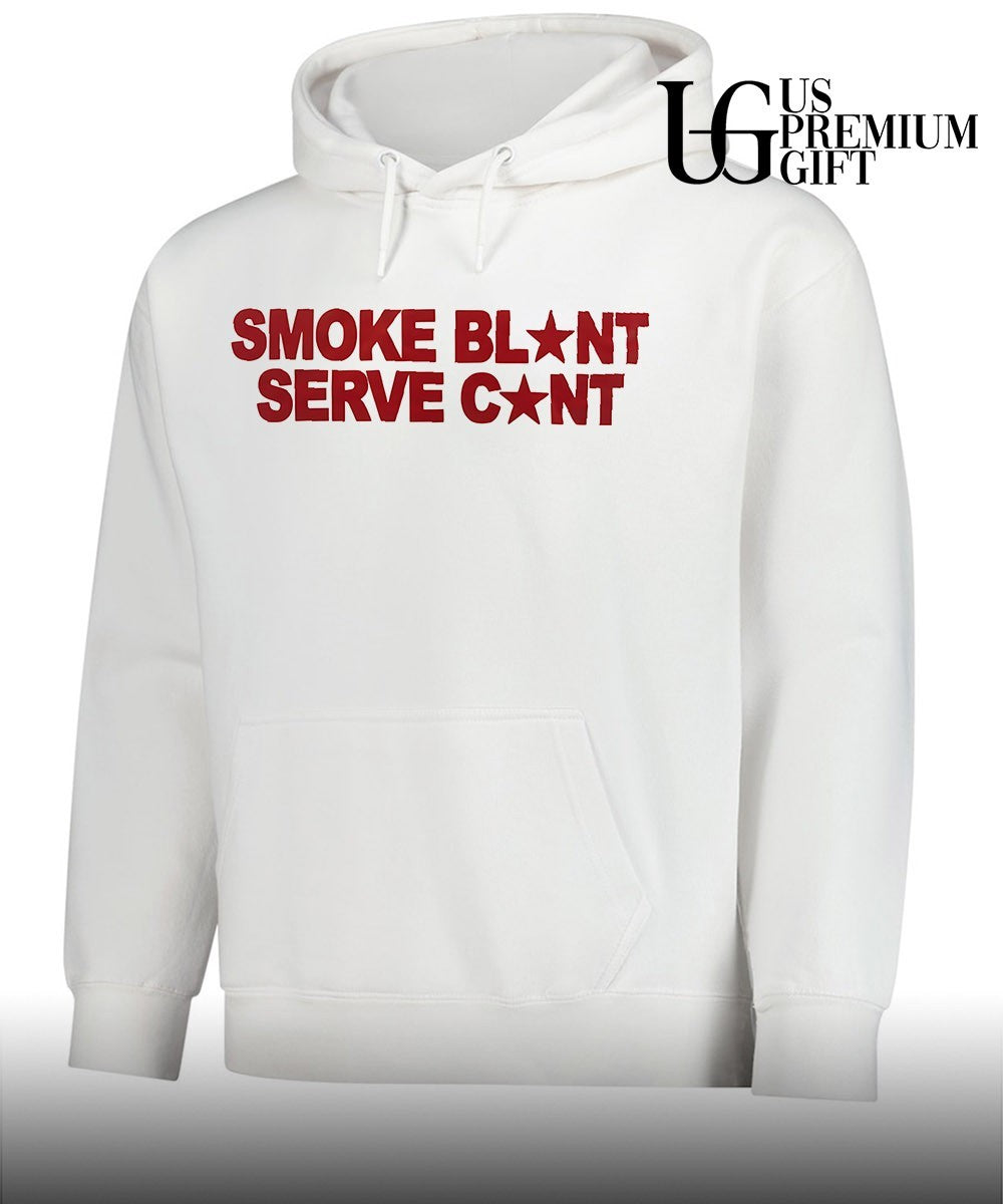Smoke blunt serve cunt T-shirt