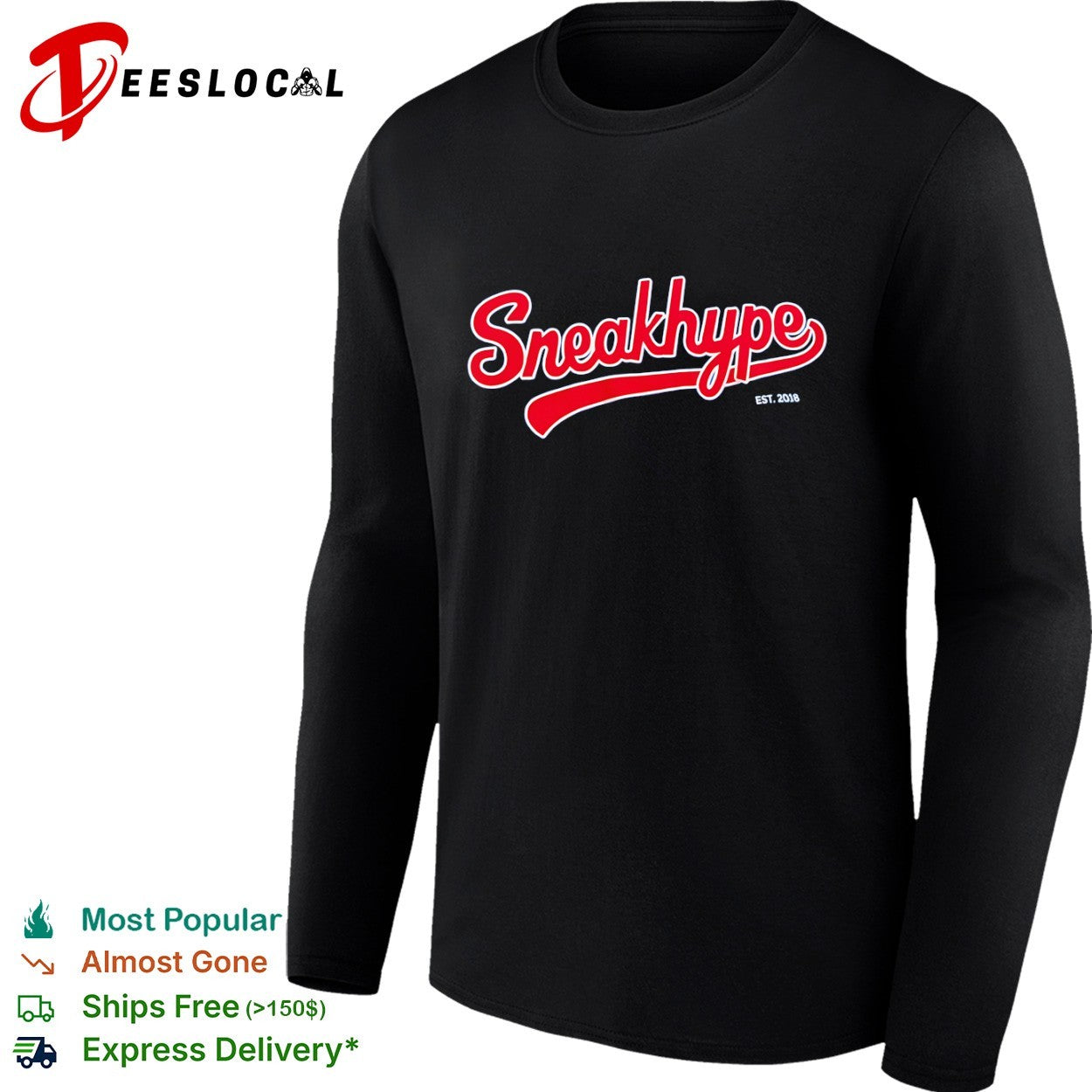 Sneakhype Est 2018 shirt