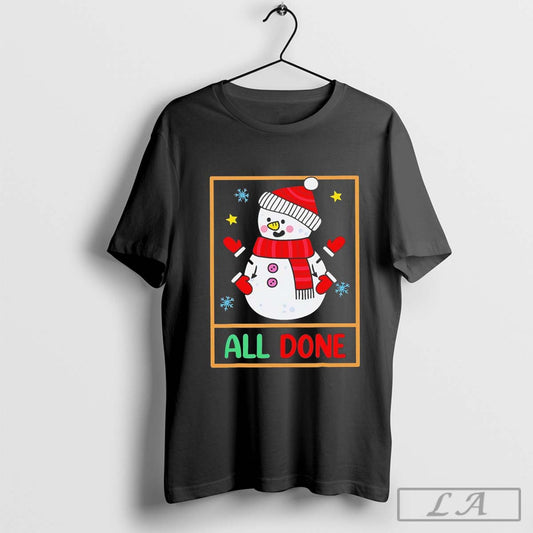 Snowman All Done Christmas - clothing by TeeHivey.com