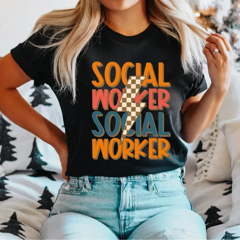 Social Worker T-Shirt, Mental Health Shirt, School Counselor Tee, Special Education Tee, Social Worker Student Gift Shirt, Anxiety Short Sleeve.
