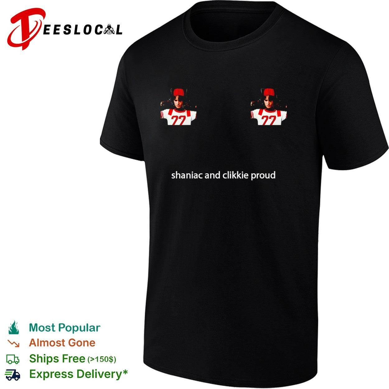 Sombr shaniac and clikkie proud shirt