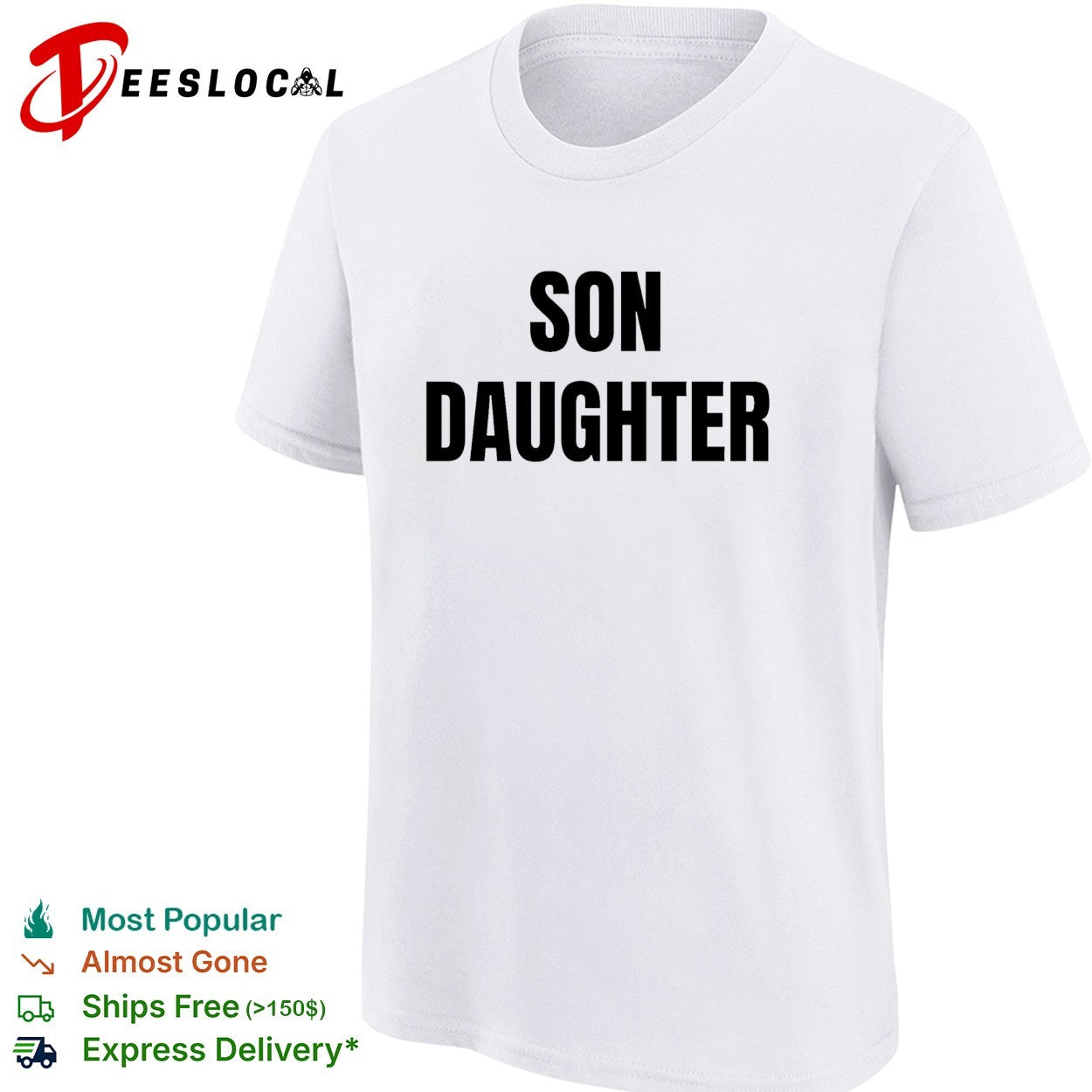 Son Daughter basic shirt