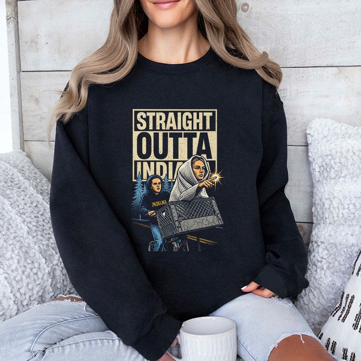 Sophie Cunningham & Caitlin Clark Straight Outta Indiana T Shirt