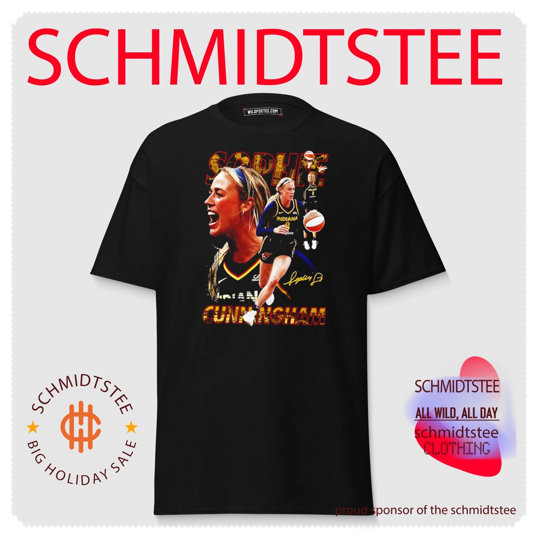 Sophie Cunningham Indiana Fever Basketball Player shirt
