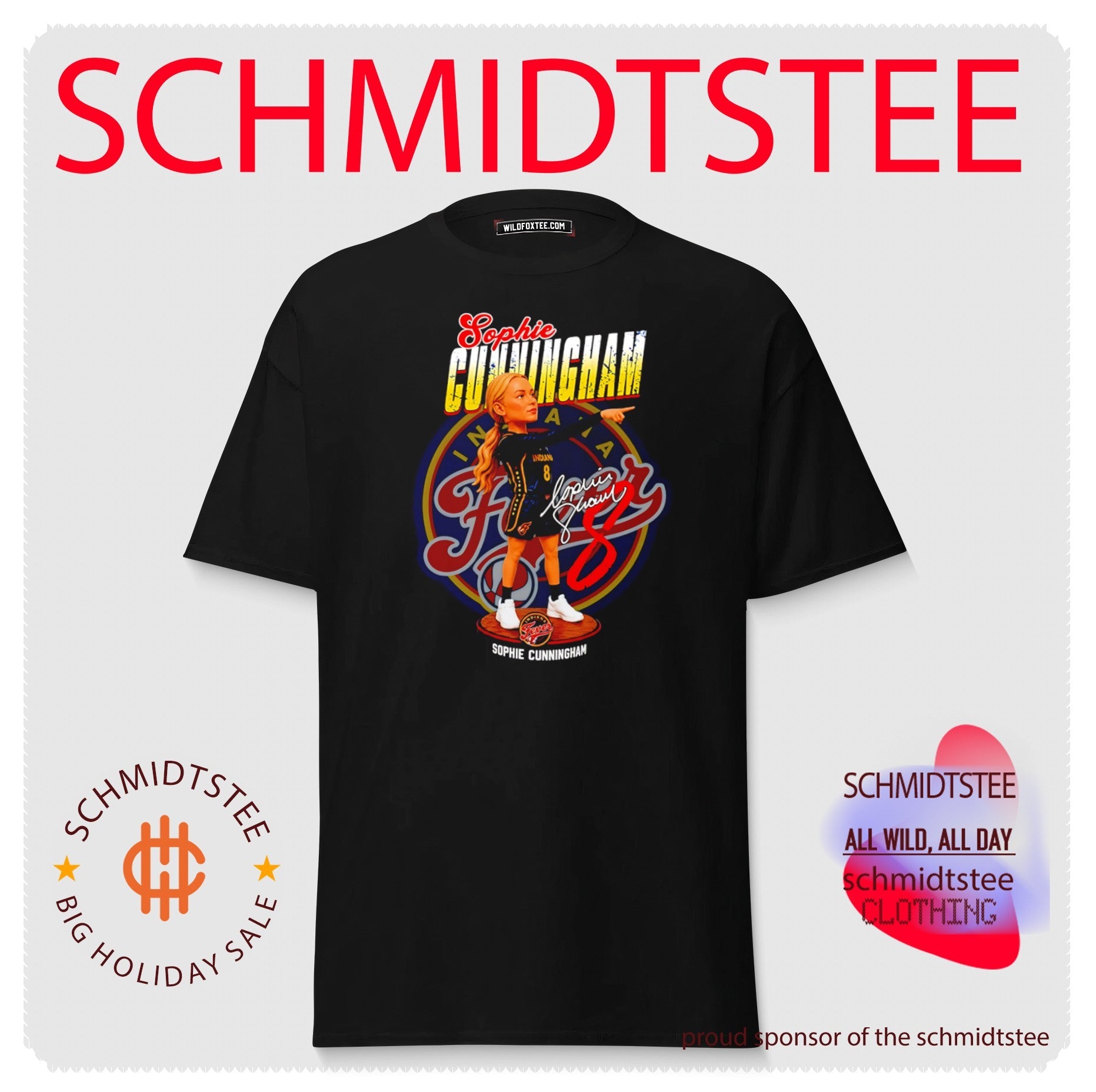 Sophie Cunningham Indiana Fever Bobblehead shirt (1)