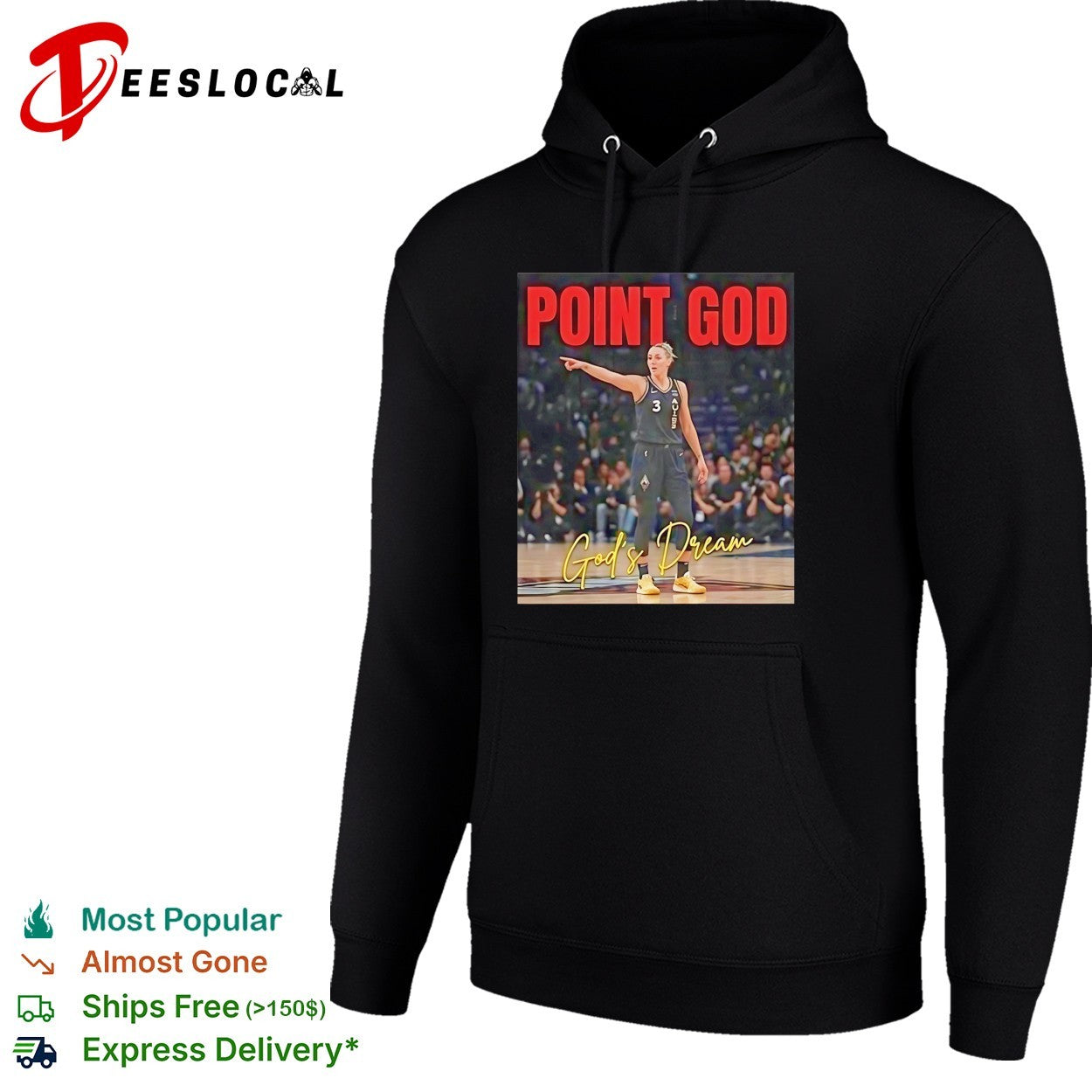 Sophie Cunningham Indiana Fever point god god’s dream shirt