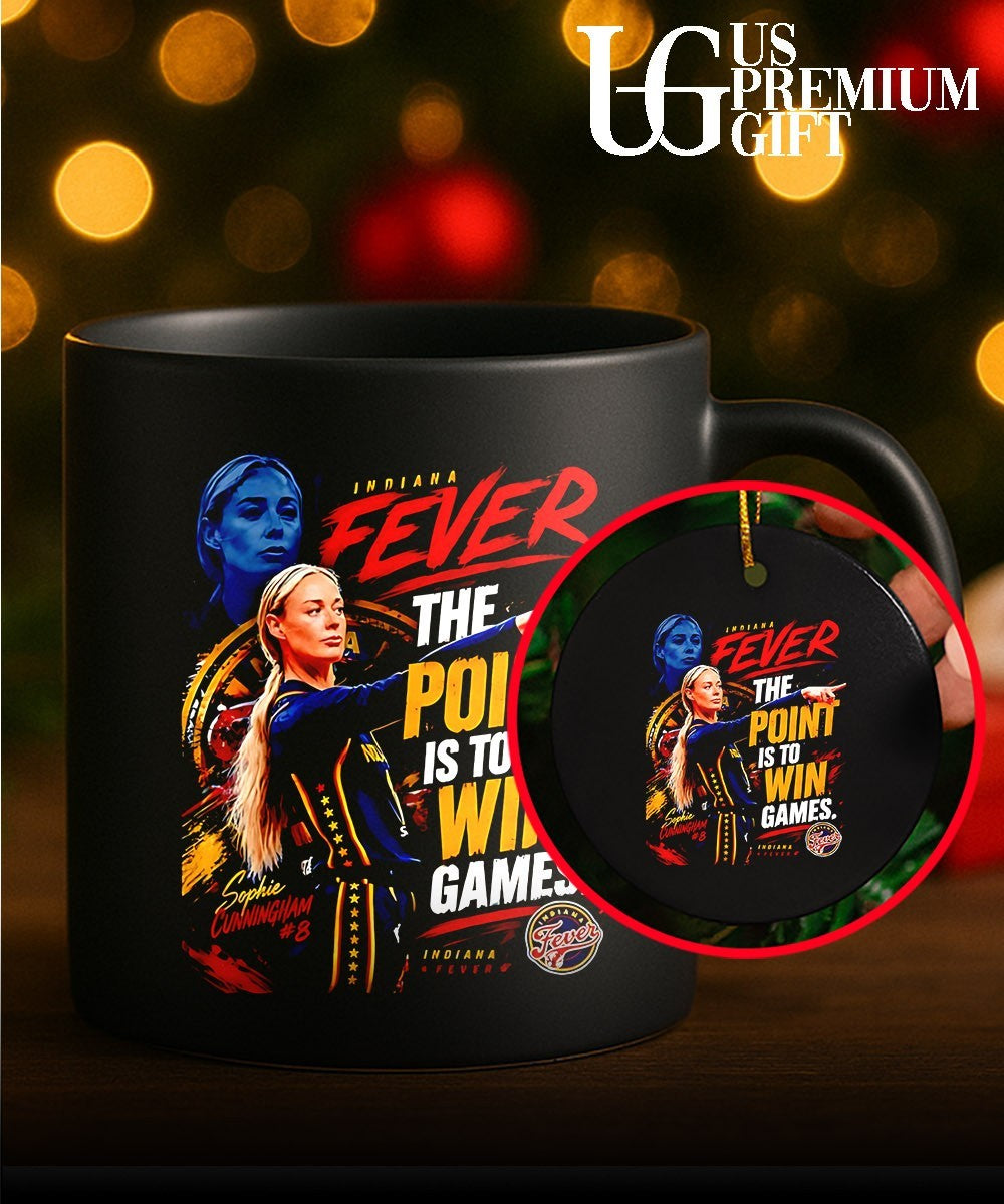 Sophie Cunningham Indiana Fever the point is to win games portrait shirt