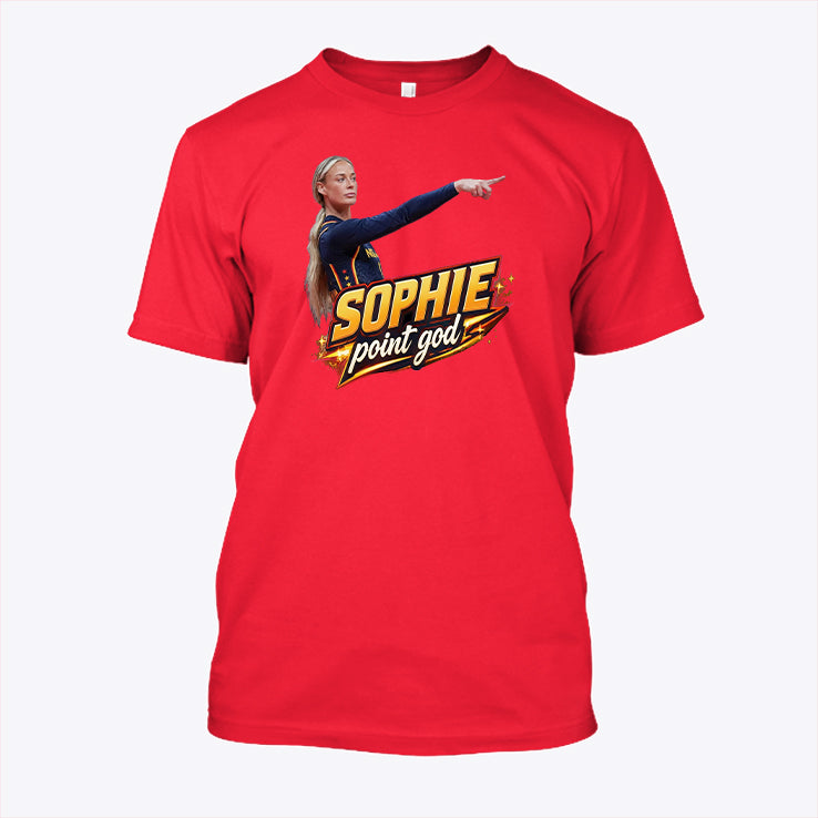 Sophie Cunningham Point God Indiana Fever Shirt