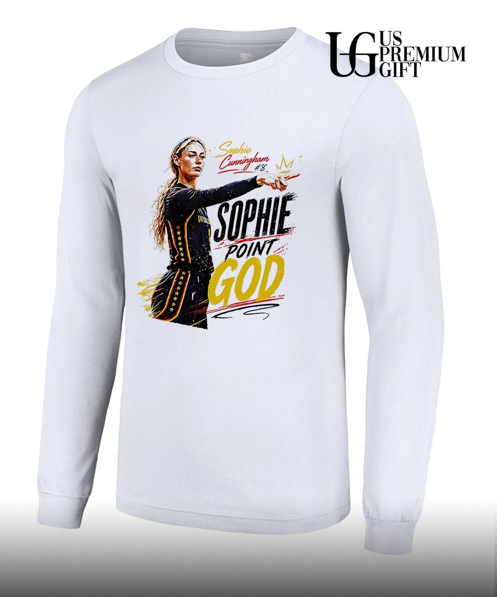 Sophie Cunningham Point God art shirt