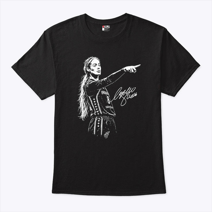 Sophie Cunningham Point Signature Basketball T Shirt