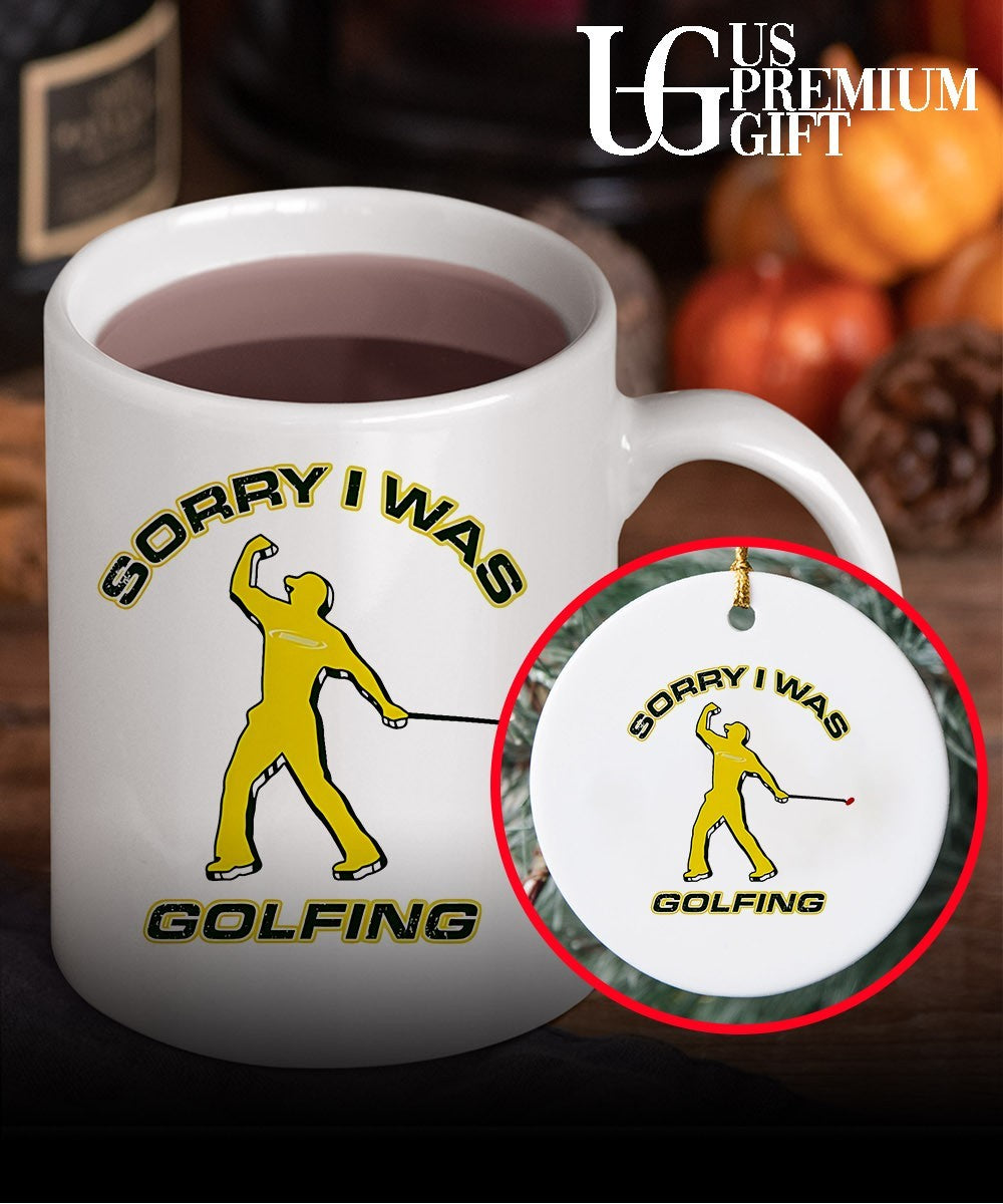Sorry I was Golfing Tiger Woods Masters PGA Tour shirt