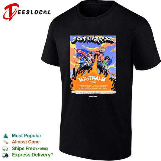 South Arcade Australia 2026 tour dates Croxton The Triffid Manning Bar shirt