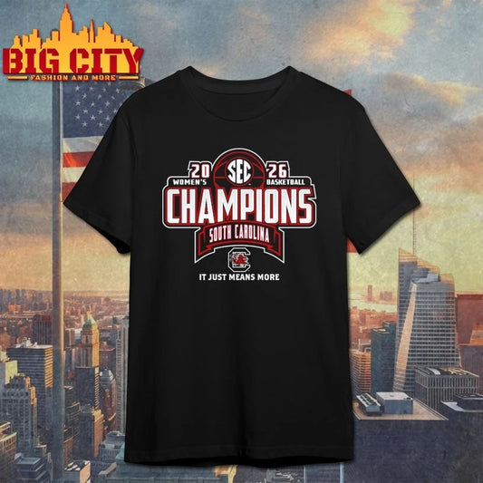South Carolina 2026 SEC Women’s basketball It just means more T-shirt