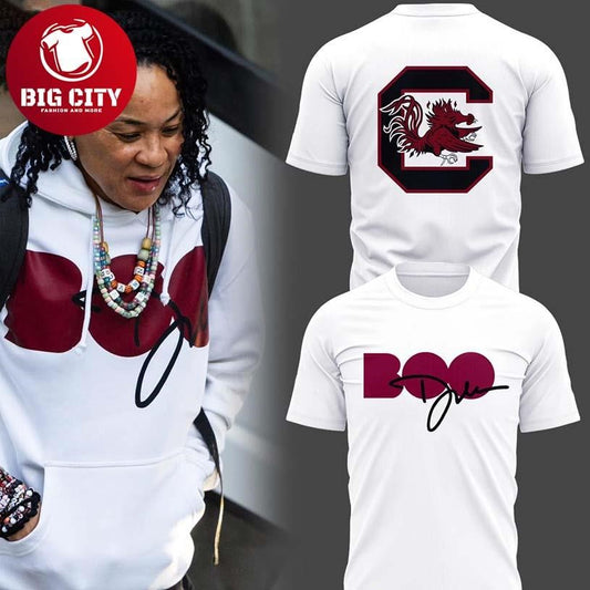 South Carolina Gamecocks x Dawn Staley 2026 Boo Two Sided Shirt