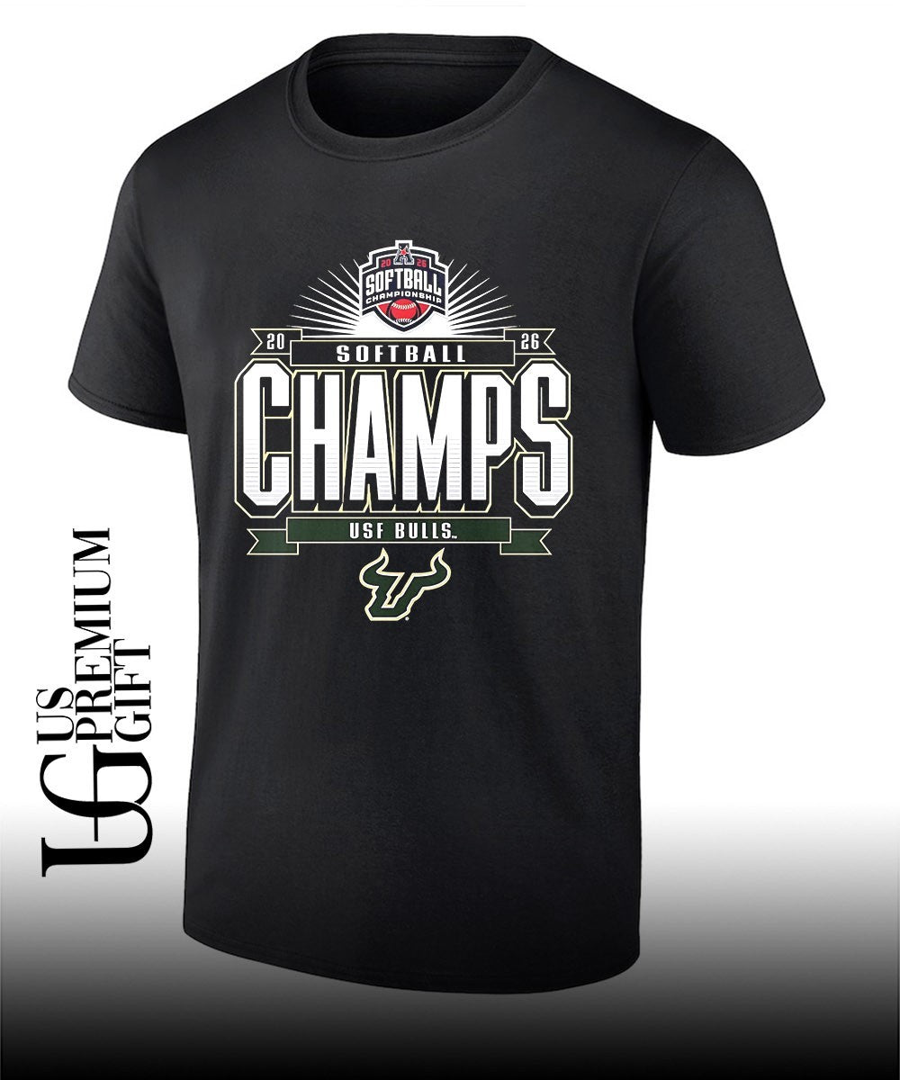 South Florida Bulls 2026 American Conference Softball Tournament Champions T-shirt