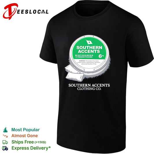 Southern Accents Wintergreen 6mg 15 Freedom Pouches shirt