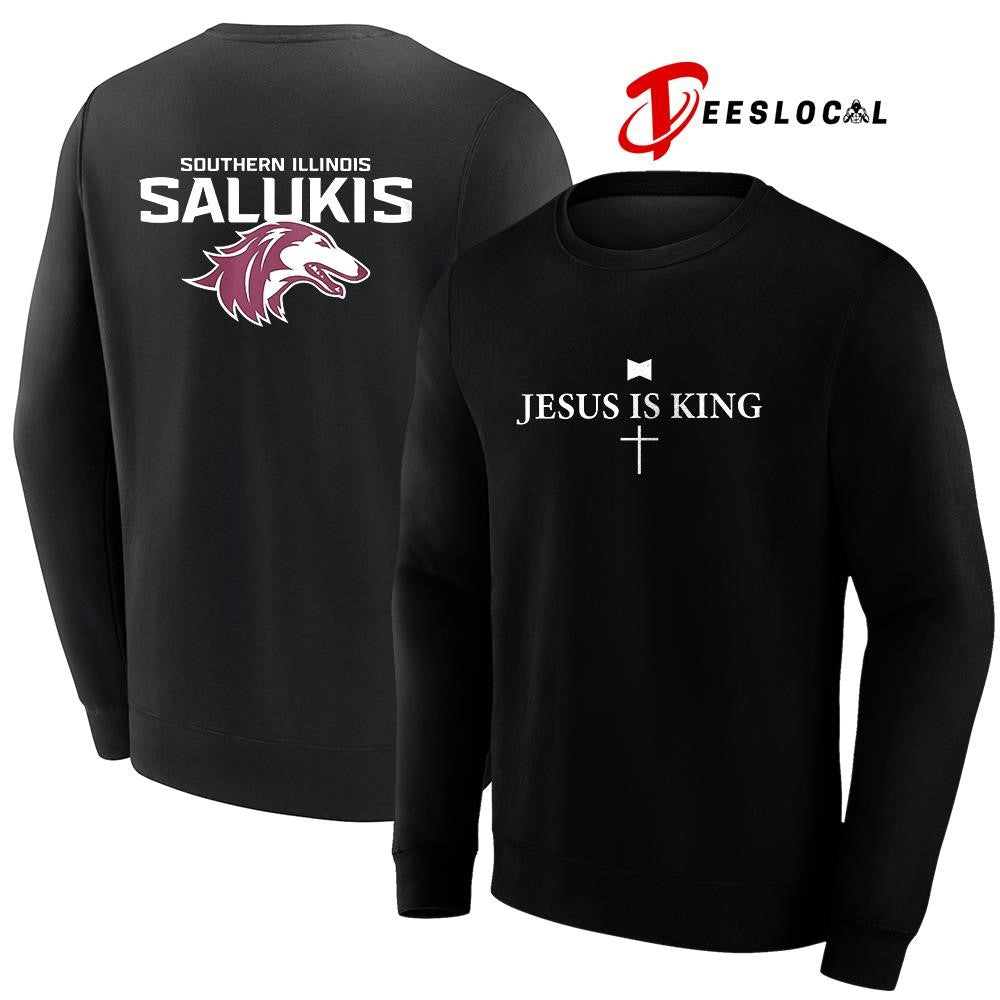Southern Illinois Salukis Jesus is king shirt