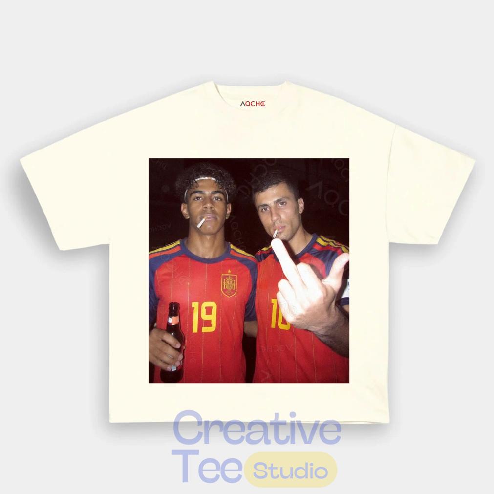 Spain Football Beer Cigarettes & Chaos T-Shirt