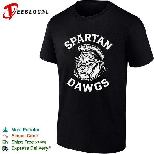 Spartan Dawgs mascot logo shirt