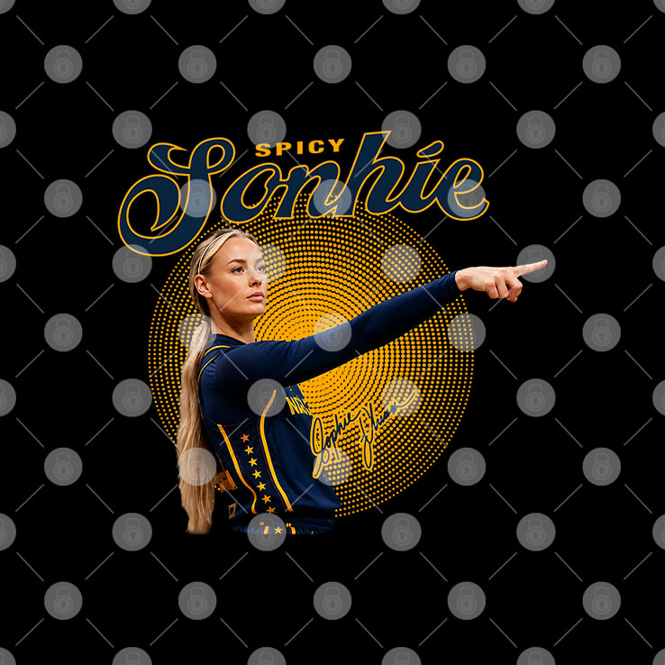 Spicy Sophie Cunningham Indiana Fever T Shirt