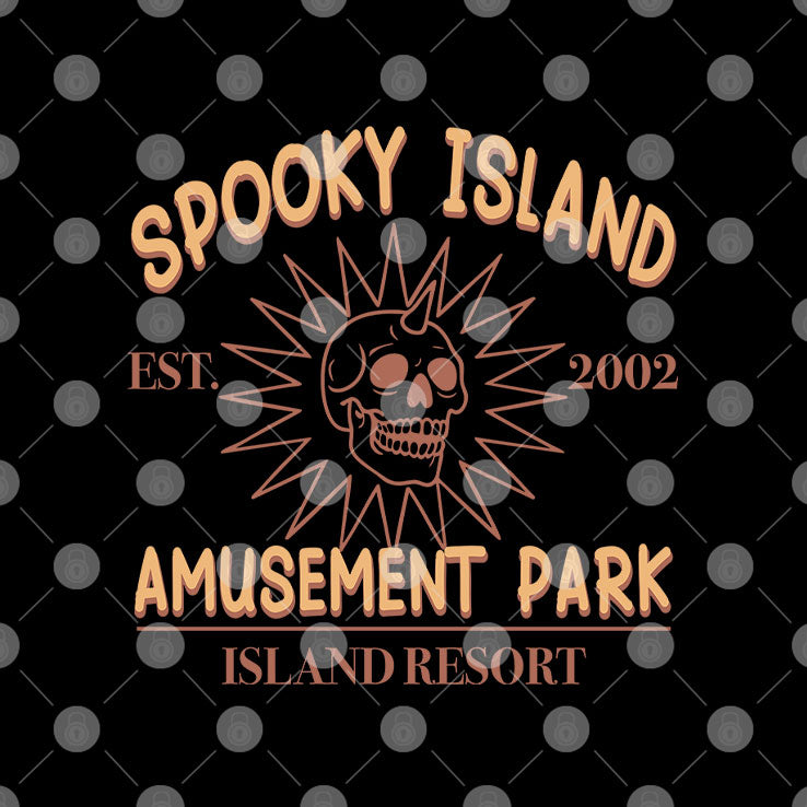 Spooky Island Amusement Park Est 2002 Shirt