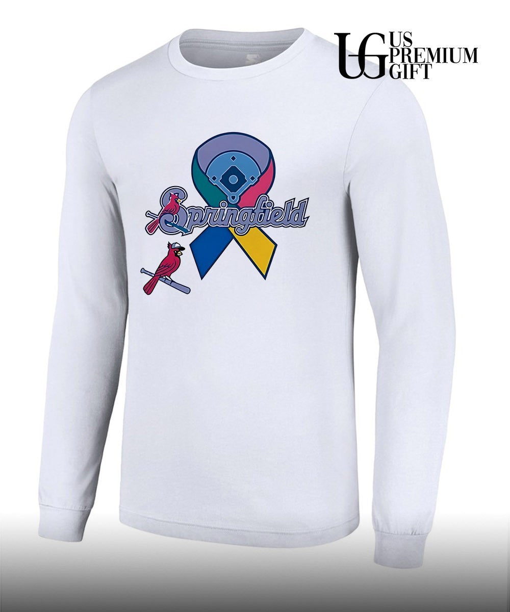 Springfield Cardinals Awareness Ribbon Baseball Team shirt