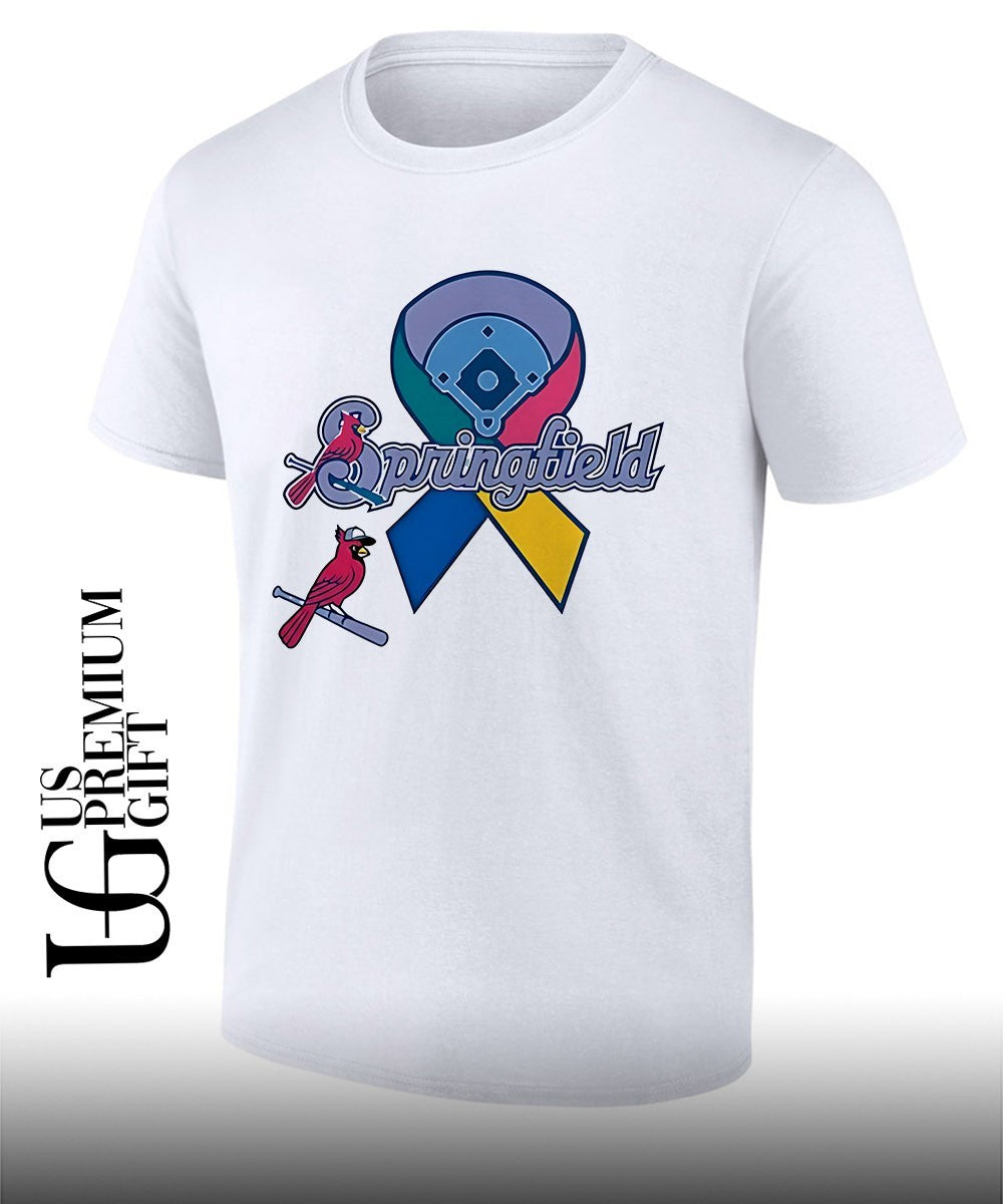 Springfield Cardinals Awareness Ribbon Baseball Team shirt