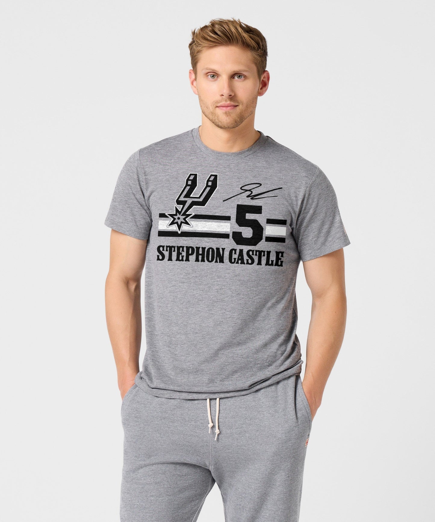 Spurs Stephon Castle Signature Jersey