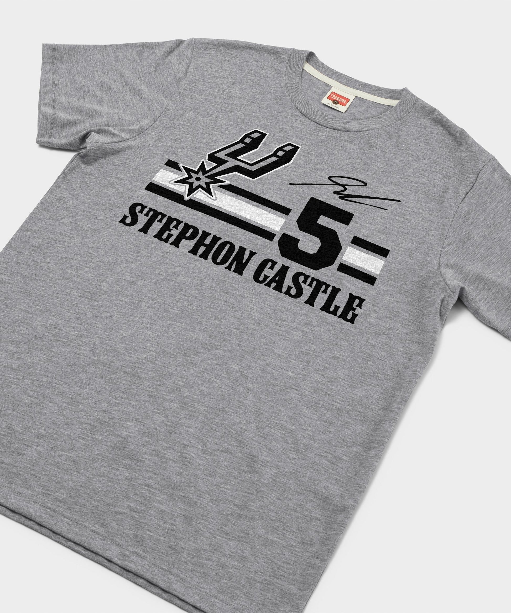 Spurs Stephon Castle Signature Jersey