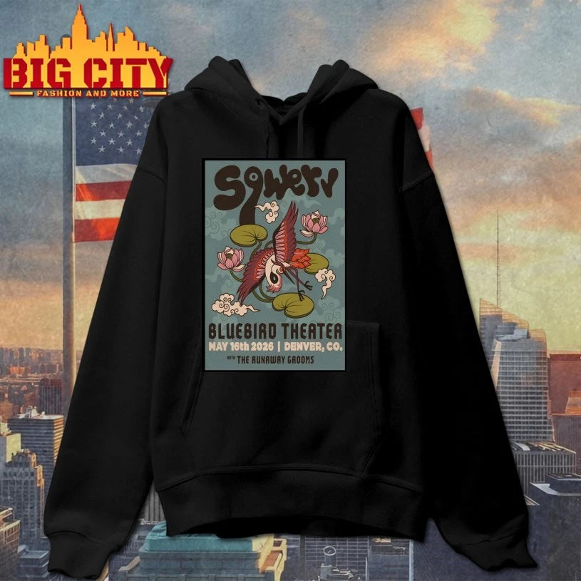 Sqwerv May 16 2026 Bluebird Theater in Denver CO Poster T-shirt