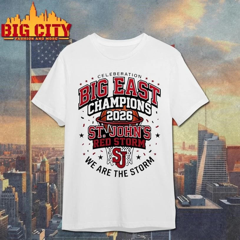 St. John’s Red Storm Big East Champions 2026 we are the storm Shirt